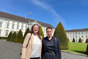 Zu Besuch beim Bundespräsidenten