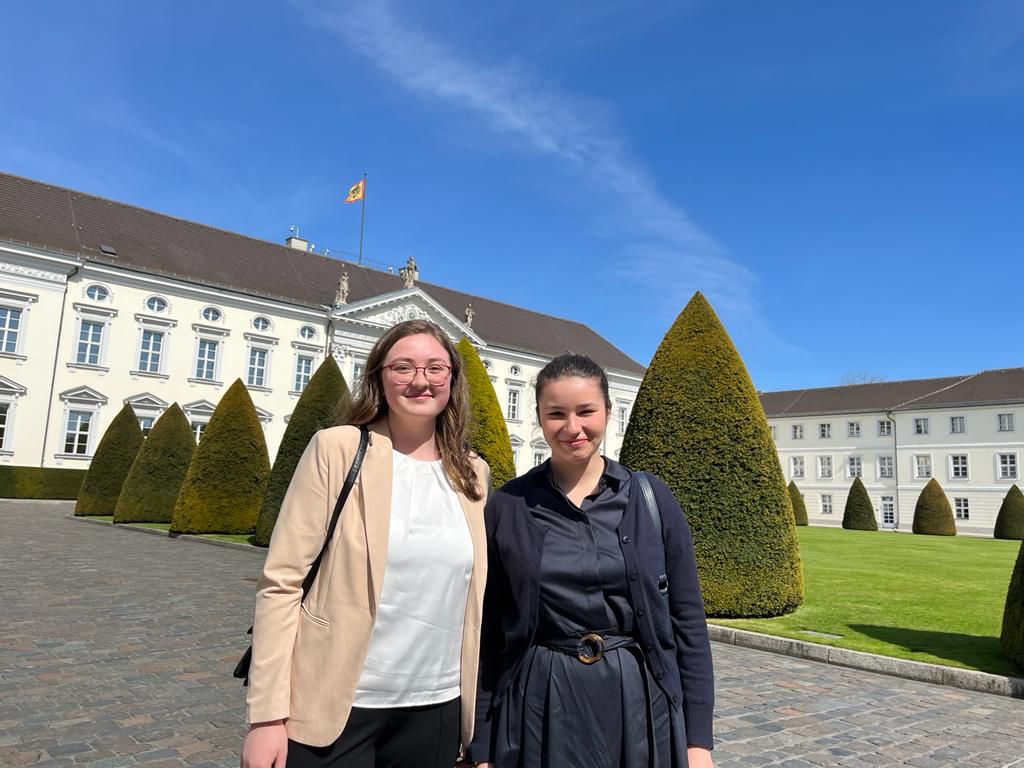 Zu Besuch beim Bundespräsidenten