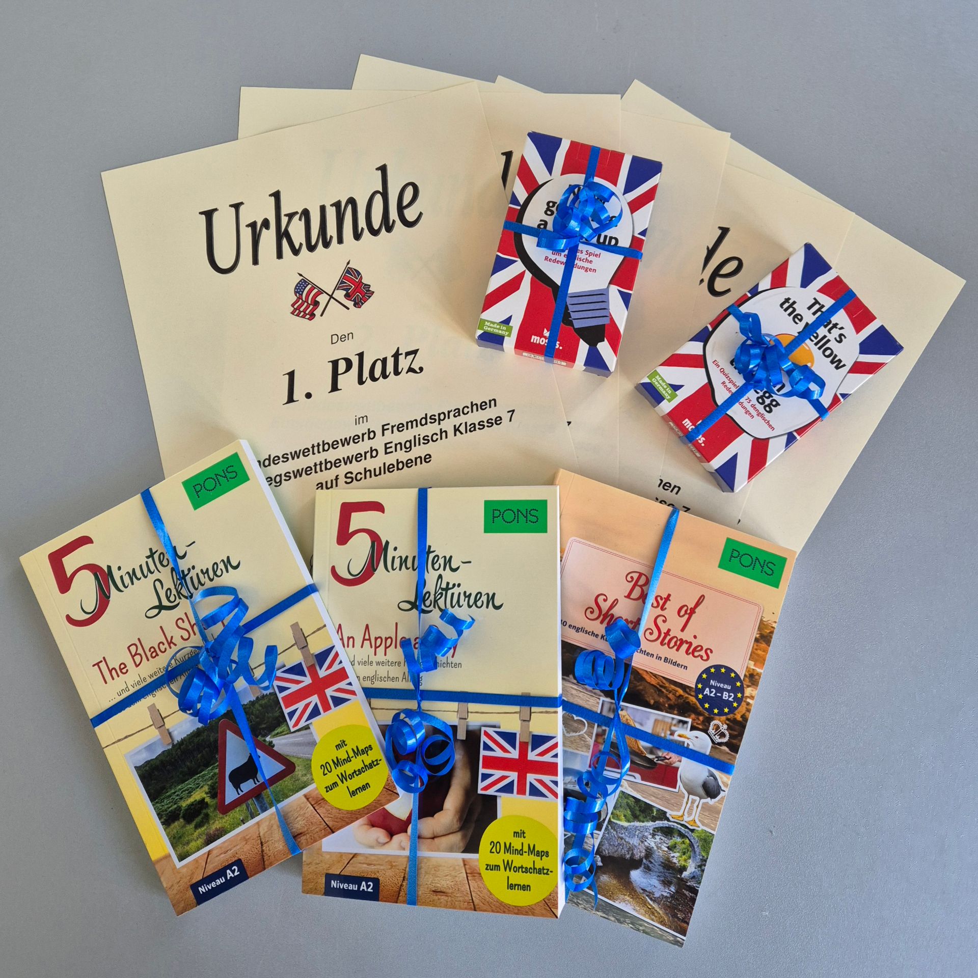 Erfolgreiche Teilnahme unserer 7. Klassen am Bundeswettbewerb Fremdsprachen